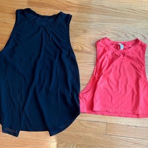Lululemon tank tops, size 6